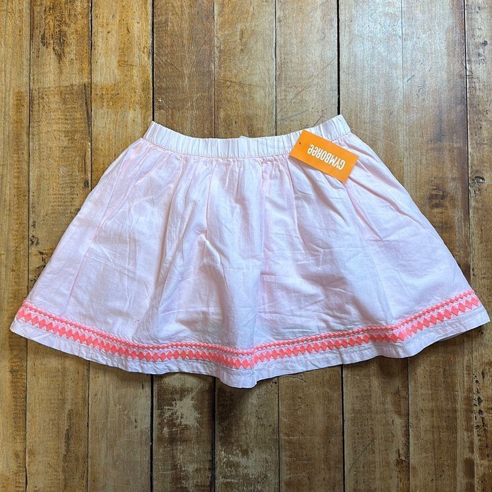 Gymboree skirt size 8 Pink Cotton Skirt New Easter Spring Summer lined Pastel